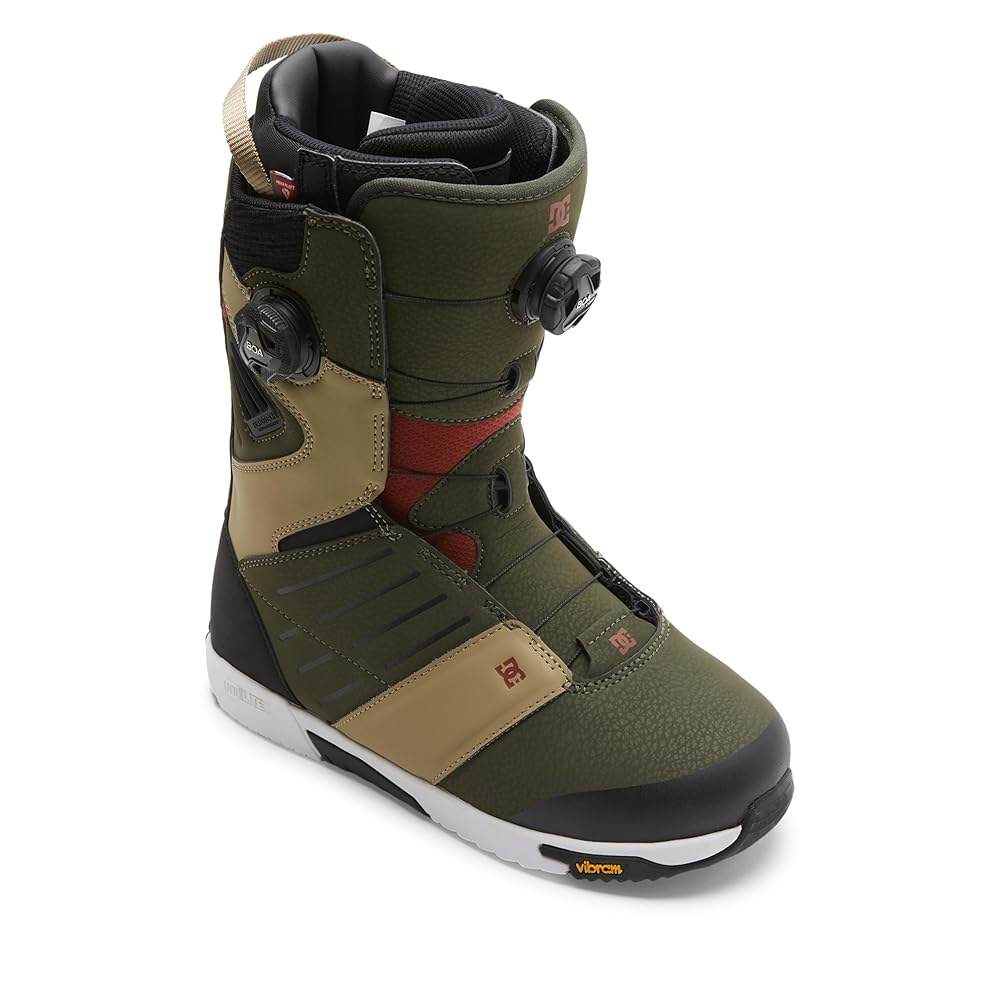 DC 남성용 저지 스노우보드 부츠 OLIVE/KHAKI 10.5D - 상품 이미지