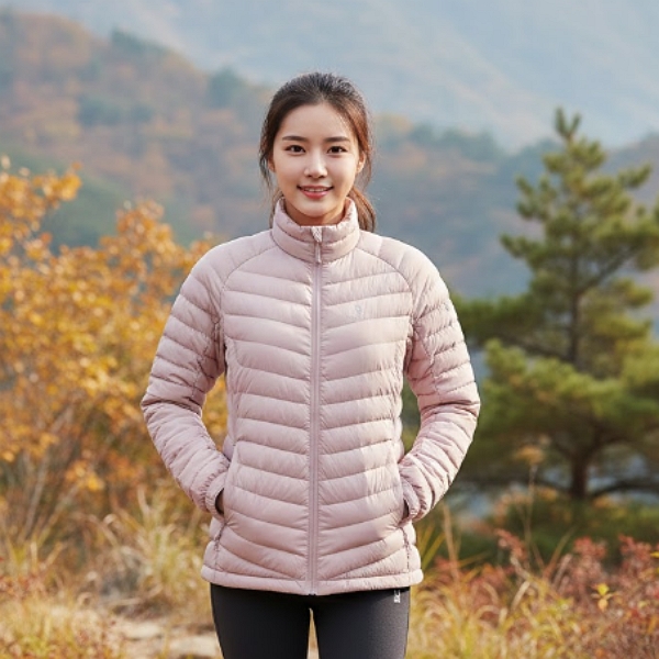 블랙야크 여성 간절기 겨울 데일리 퀼팅형 다운 경량 패딩점퍼 자켓 - 상품 이미지