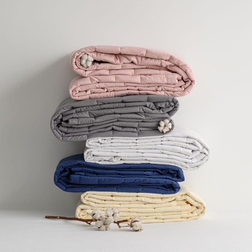 리빙밸류 40수 순면 밴딩 침대패드 매트리스 패드 Q 그레이