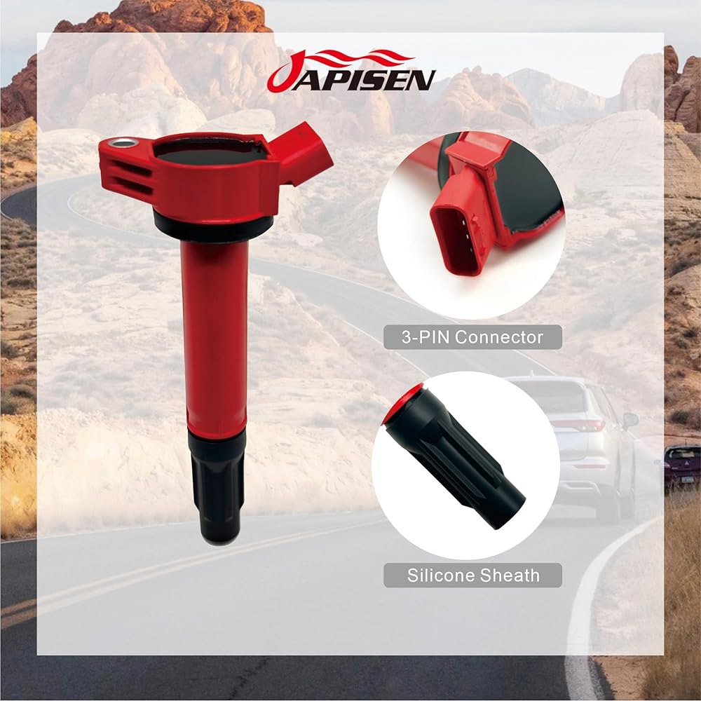 JAPISEN 6PCS UF487 점화 코일 팩, 도요타 4러너 RAV4 아발론 캠리 시에나 코일에 적합 렉서스 ES350 GS350 V6 2.5L 3.5L 4.0L - 상세 이미지 3