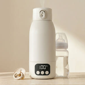 장바군이 휴대용 분유포트 500ml 무선 전기포트 여행용 100도가열 개봉기 | 실사용 후기 - 상품 이미지 1