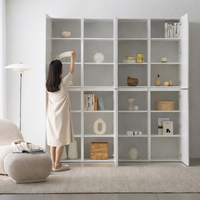 어반 월플렉스 커스텀수납장 (내맘대로구성) 400수납장 주방 거실 안방 베란다 맞춤