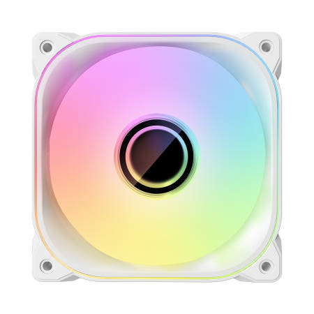 1stPlayer 1stPlayer FM7 120 ARGB PWM 리버스 (화이트) 케이스쿨러