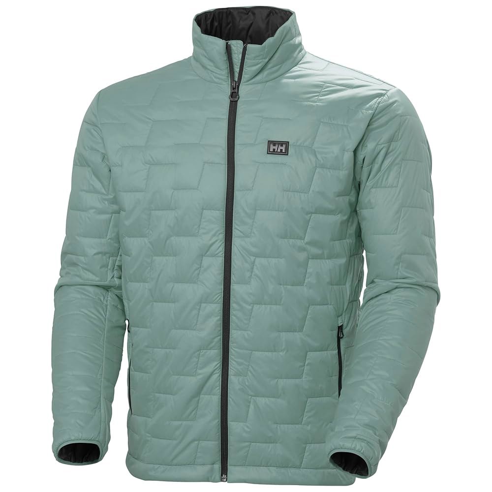 Lifaloft 남성용 단열 스키 재킷 - 경량, 방수 및 방풍 핸드워머 포켓 포함, 489 선인장, 4 554 Ultra Blue Large - 상품 이미지