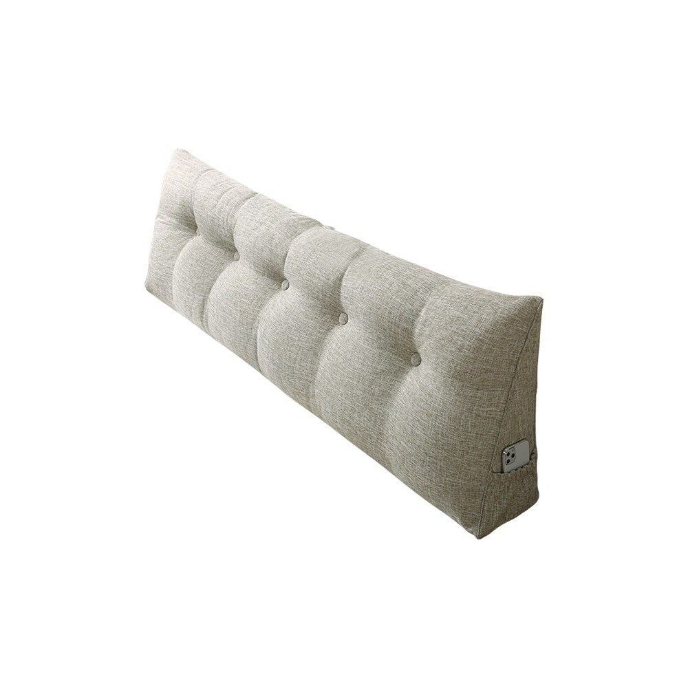 침대 등받이 쿠션 가을 향수 색상 (면 리넨) 길이 60 x 높이 50 x 두께 20cm 이미지 6