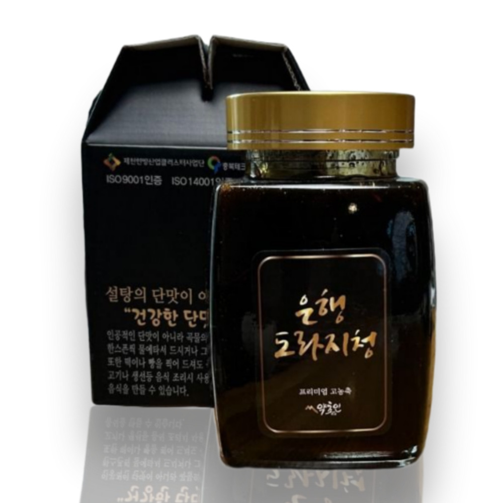 약초인 은행 도라지청 기침에좋은 국산 약 도라지진액 1kg, 1개 - 상품 이미지