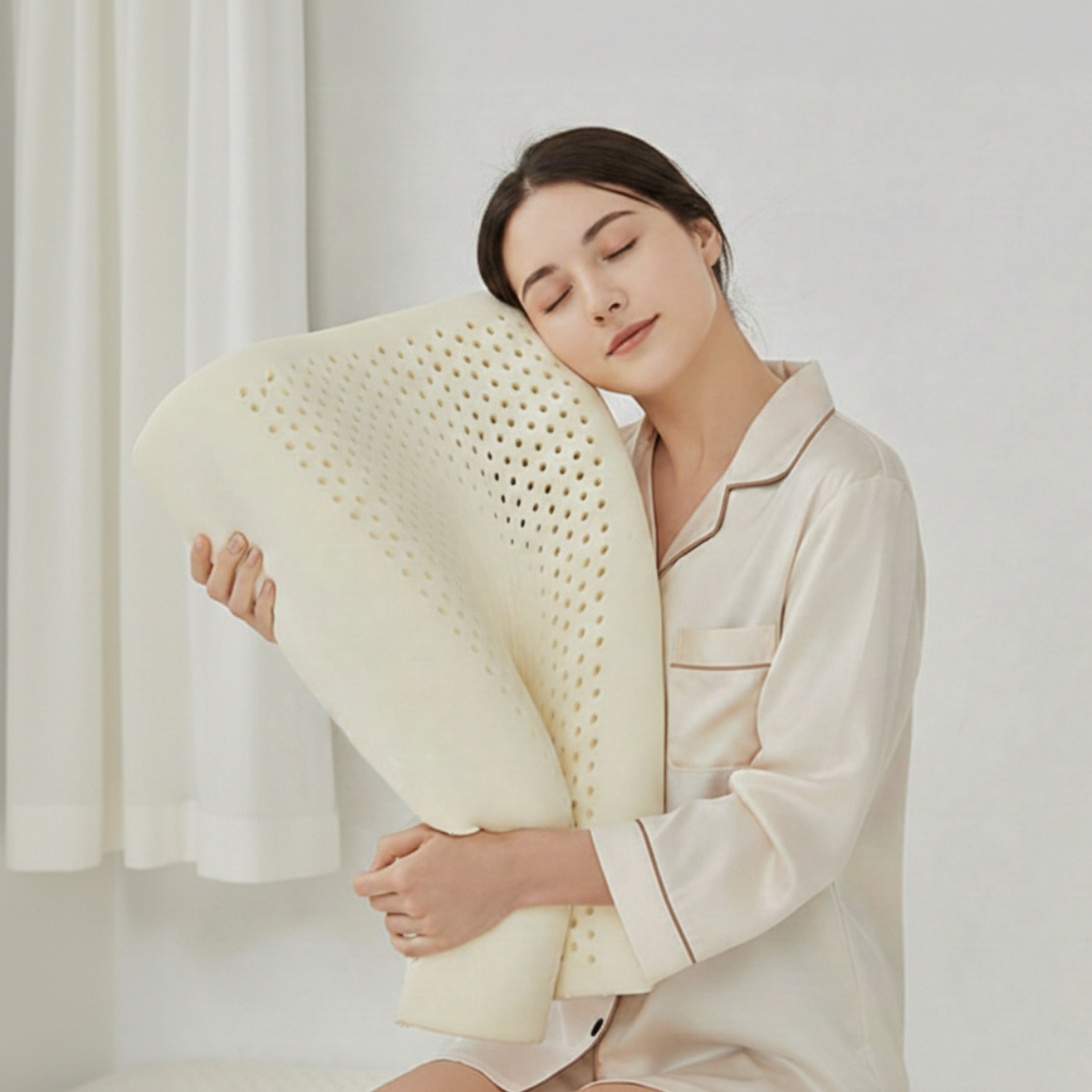 솜스 경추베개 목디스크베개 일자목 거북목 옆으로자는 역류성식도염 코골이 낮은 높은