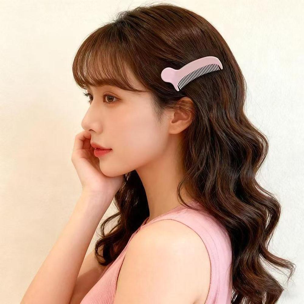 가르마 뿌리 볼륨 집게빗 집게핀 헤어 앞머리 고정 정수리볼륨 헤어클립 - 상세 이미지 5