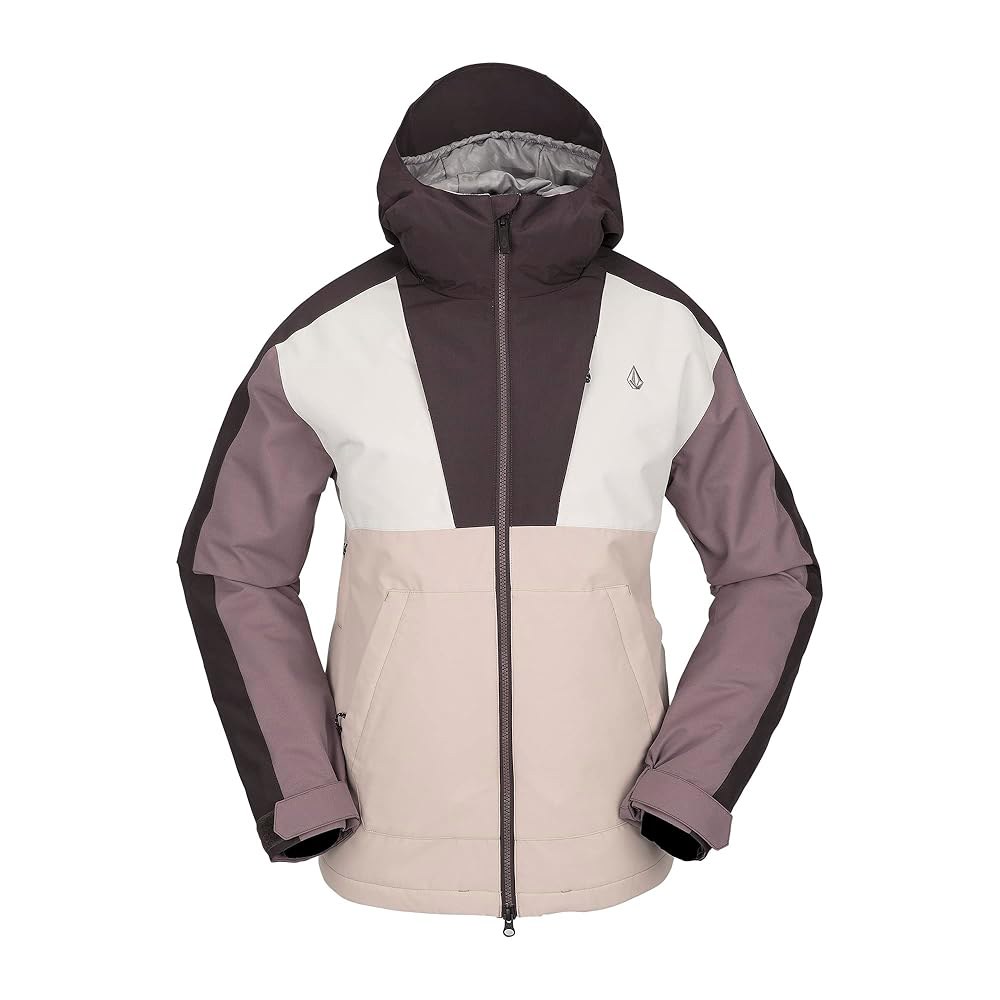 Volcom 여성용 표준 Rossland 단열 스노우보드 스키 겨울 후드 재킷, 샌드 S3, XL Ice Green S3 X-Small - 상품 이미지