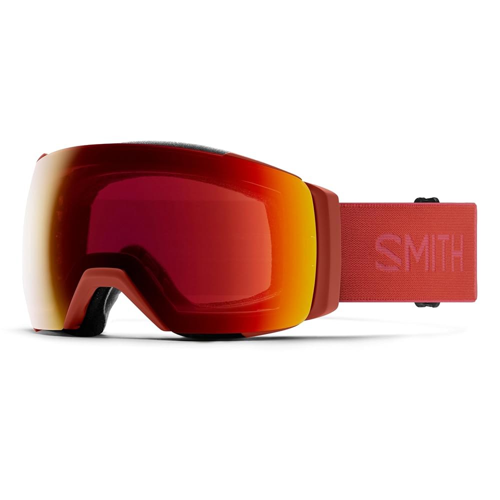 Smith I/O MAG XL 스노우 고글 클레이 레드 크로마팝 선 미러+추가 렌즈 One Size 1 Carnelian - 상품 이미지