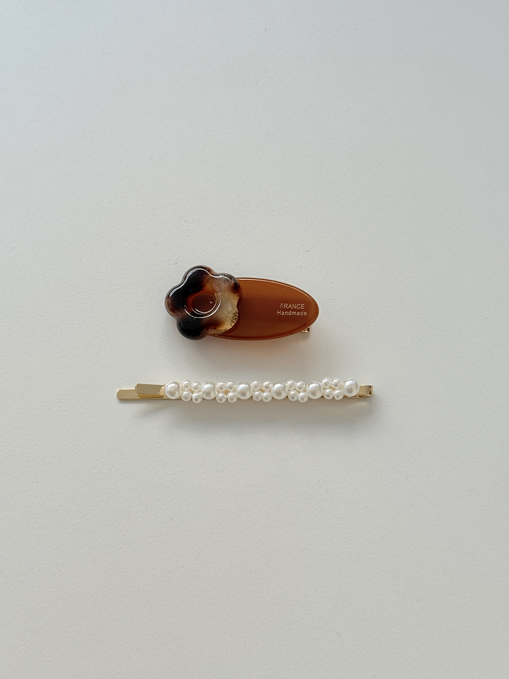 미니꽃셀룰로오스 집게핀실핀세트 잔머리고정 옆머리집게핀 헤어클립 이미지 7