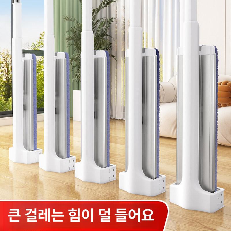 물걸레 밀대걸레 막대걸레 대리석 청소 물청소 사무실 40cm 천6장 버킷 없음 - 상세 이미지 4