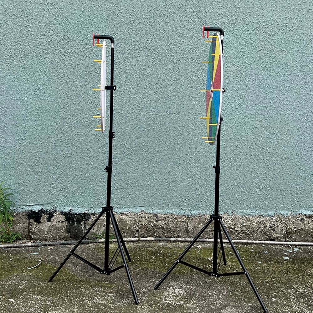 파셀몰 럭키휠 소품 게임 스탠딩형 돌림판게임 A. B형 40cm 턴테이블 스크린화이트보드펜 - 상세 이미지 2