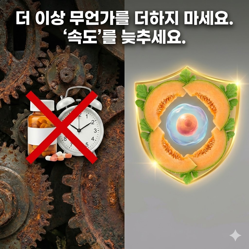 마시는 저속노화 별건강소 저속비책 칸탈로프멜론 케일 새싹보리 SOD 복합물 분말 가루 이미지 6