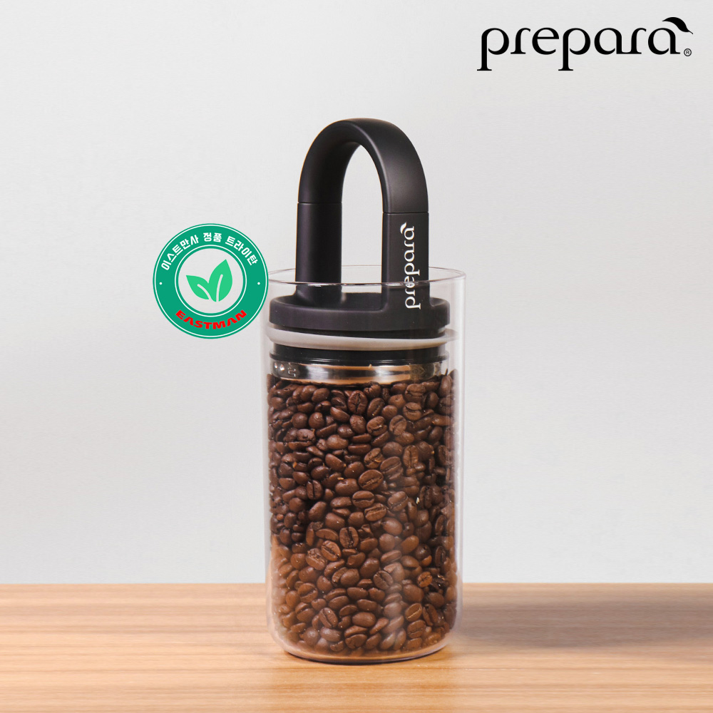 프리파라 EVAK 트라이탄 진공 밀폐용기 원두보관용기 미디엄 893ml 제품 이미지