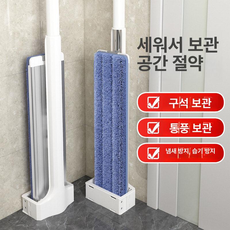 물걸레 밀대걸레 막대걸레 대리석 청소 물청소 사무실 40cm 천6장 버킷 없음 - 상세 이미지 5