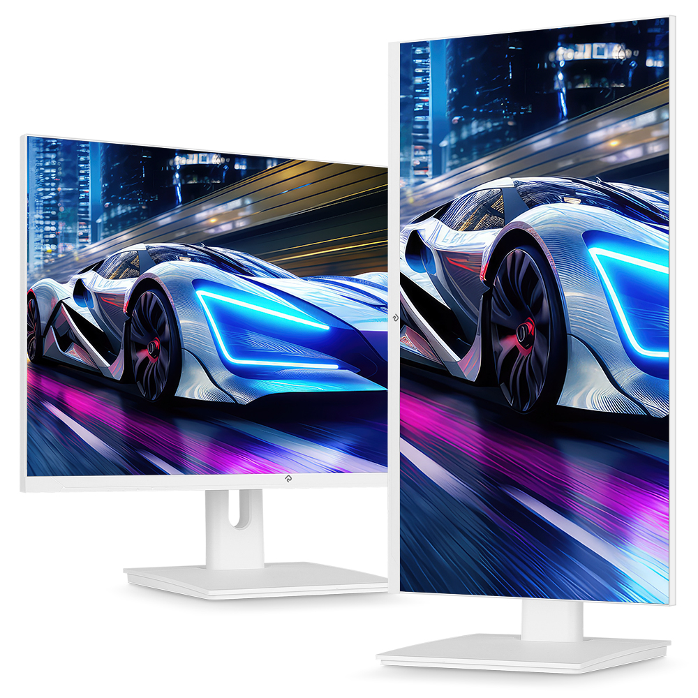 총판 ARKCELL 27QAF80CE 화이트 IPS QHD 180 멀티스탠드 무결점 모니터