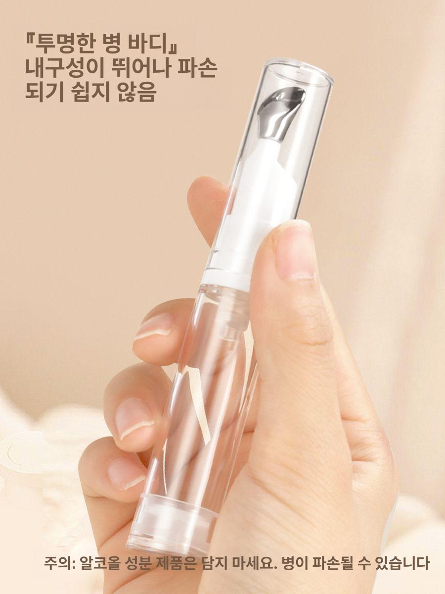 마사지 스틱 진공 병 크림 파우더 여행용 휴대용 분리형 세트 마사지 3개 + 5ml 10ml 15ml - 상세 이미지 5