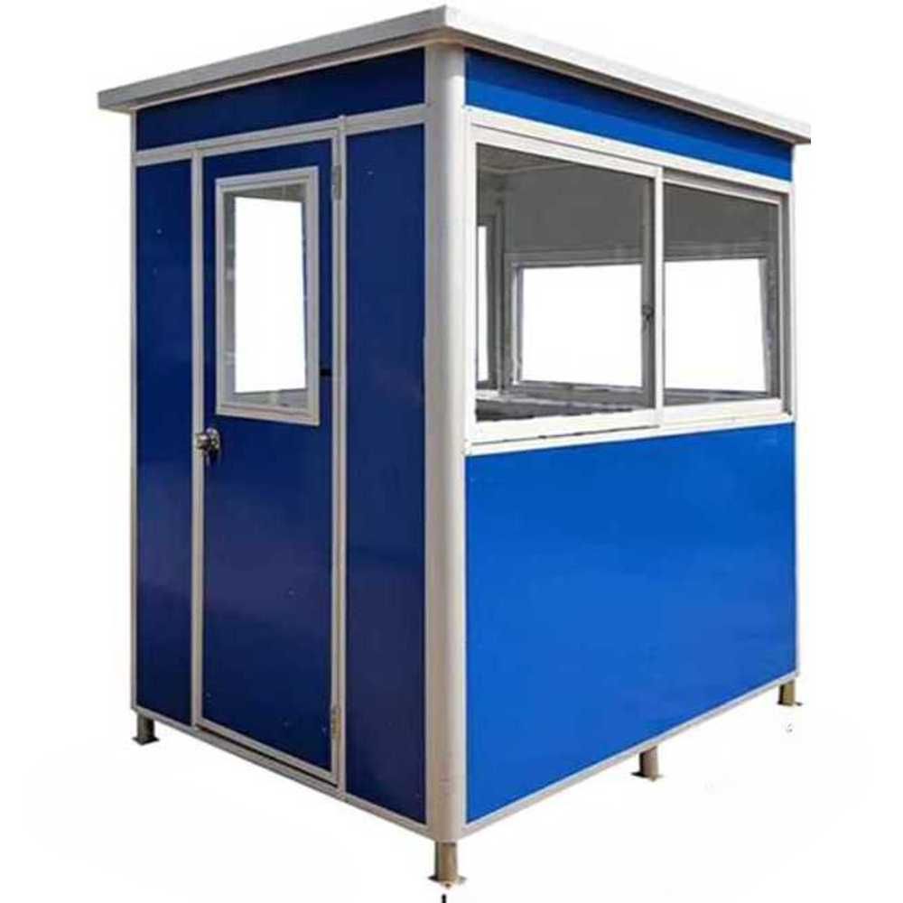 야외 초소 주차 부스 간이 그늘막 발렛 블루 조립식 천막 5x8m A. 하늘색 - 상품 이미지