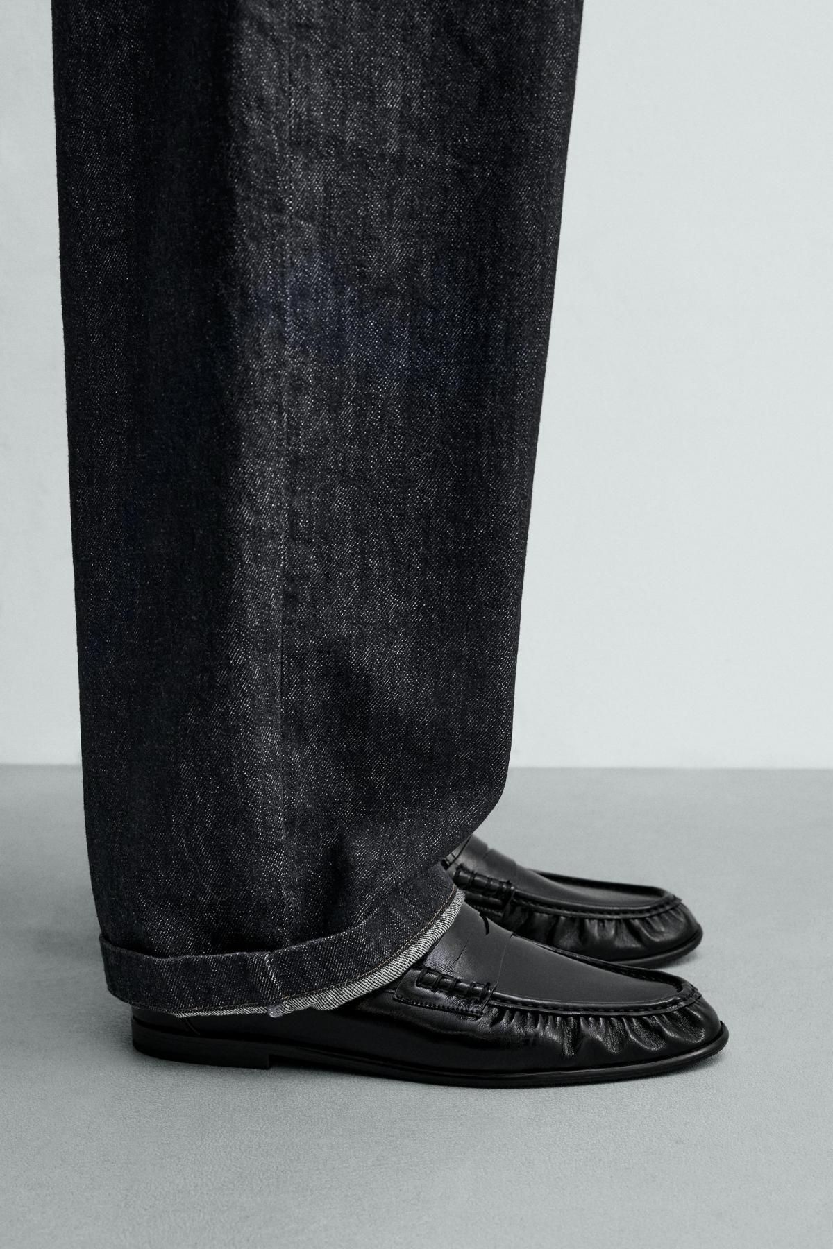 자라 클래식 페니 드레스 로퍼 2685/720 BLACK - 상세 이미지 2