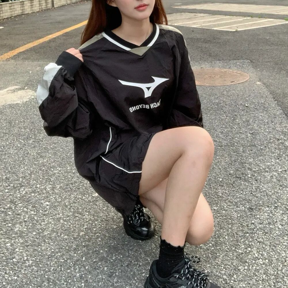 미즈노 풋볼 저지 롱슬리브 3colors 블랙 K2CE53Y309 블루 K2CE53Y326 - 상세 이미지 3