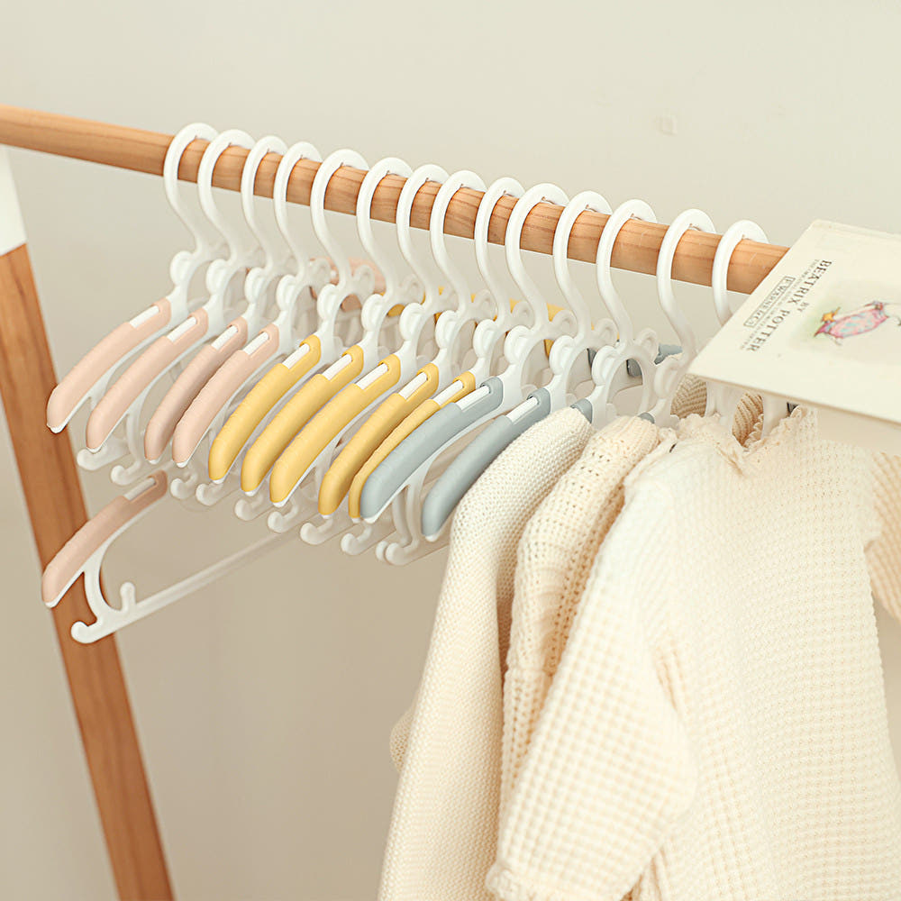마롤로뜨 논슬립 아기 옷걸이 20개 길이조절 가능 아동 유아 신생아 어린이 이미지 4