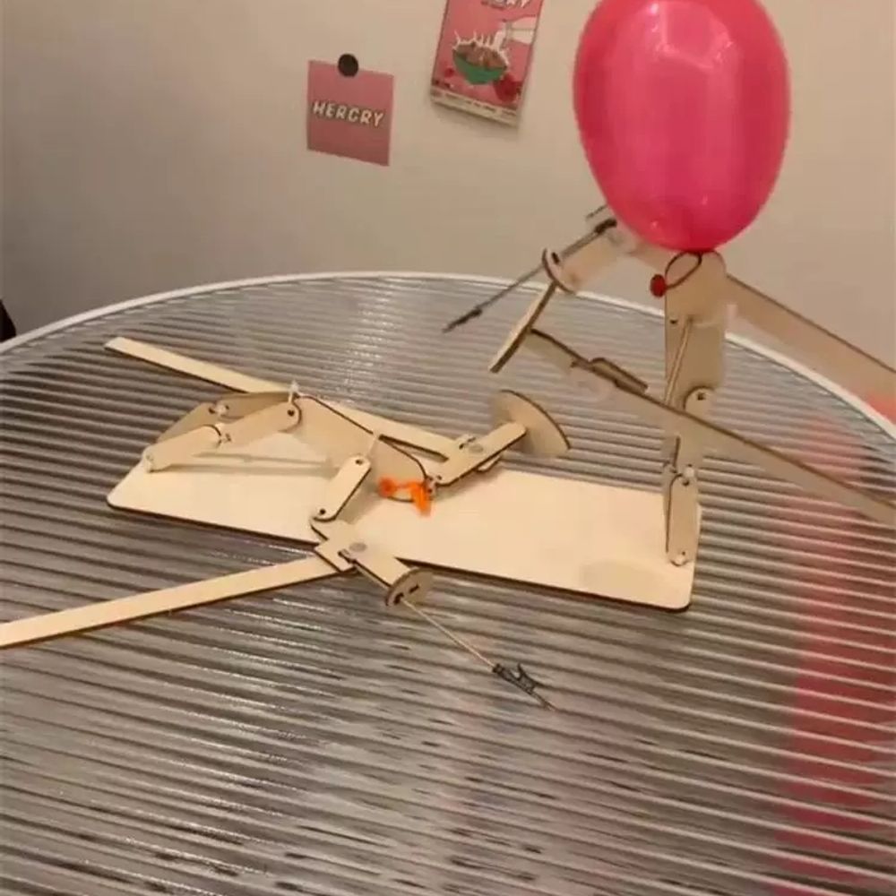 파셀몰 풍선 펜싱 풍선터뜨리기 인형 배틀 나 A. 두께 3mm 나무판 풍선 30개 무기 - 상세 이미지 5
