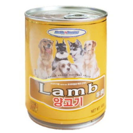 헬로도기 양고기캔 400g 24P 펫푸드 사료토핑