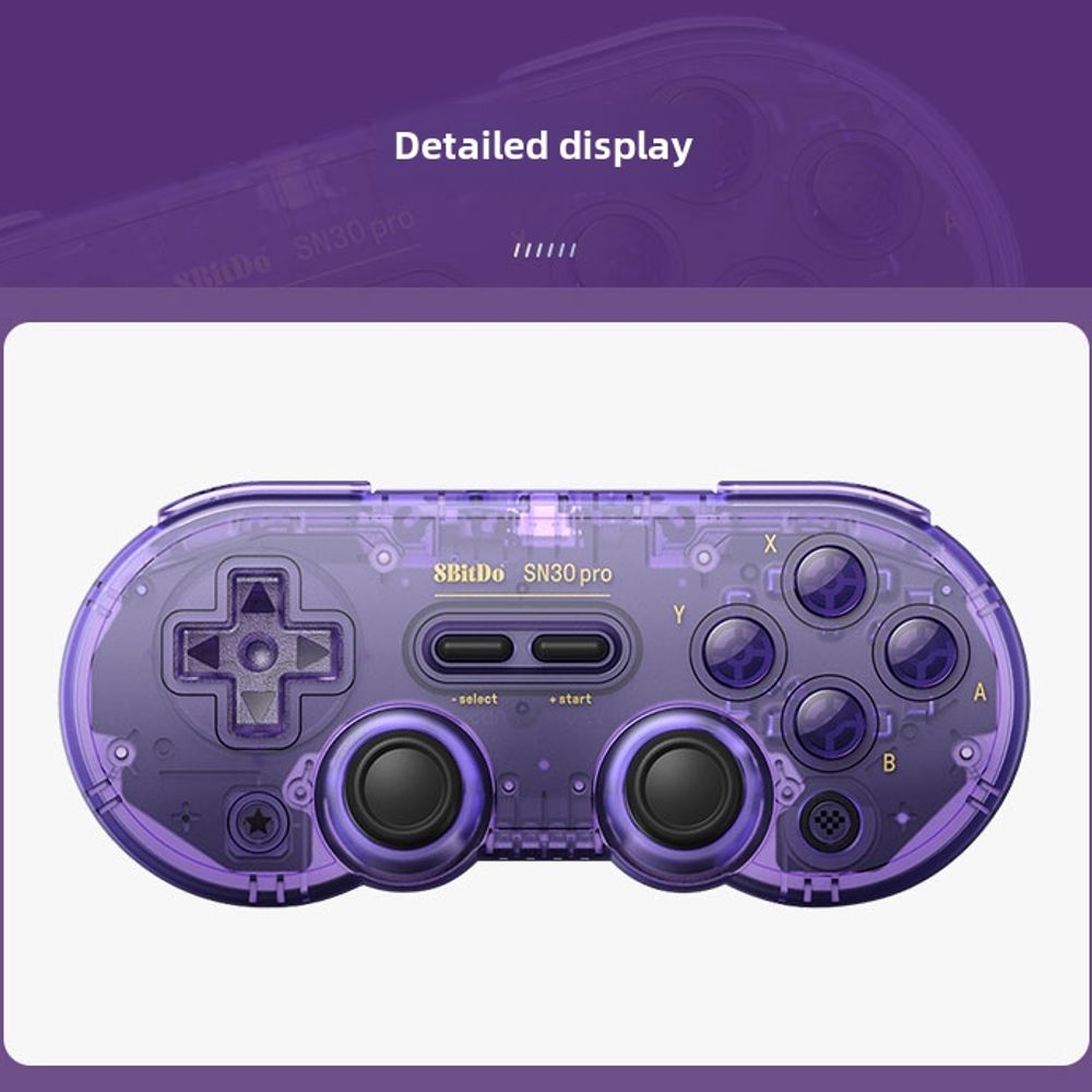 SN30 프로 블루투스 호환 게임패드 A. SN30 Pro 블루투스 컨트롤러 클래식 에디션 - 상품 이미지