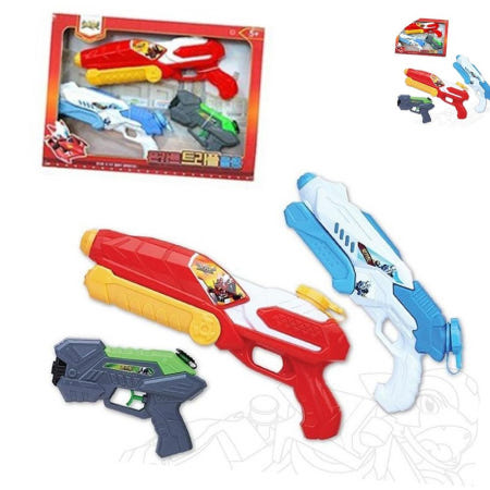 디코 몬카드 드라카 레오 라르켄 3종 물총 세트