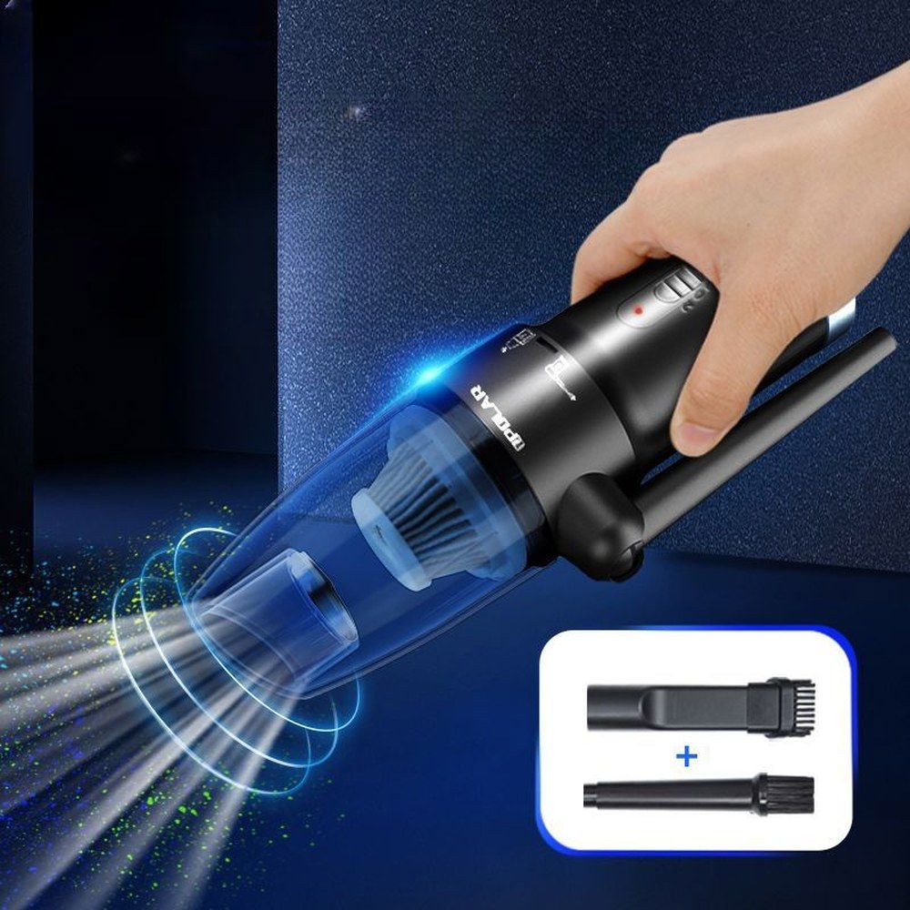 파셀몰 OPOLAR WILESS 에어더스터 클리닝기 5 A. 우아한 블랙 컬러의 무선 탑 모델 77000R 대용량 흡입력 강력한 배터리 수명 6000mAh 프리 칫솔모 블로우 - 상품 이미지