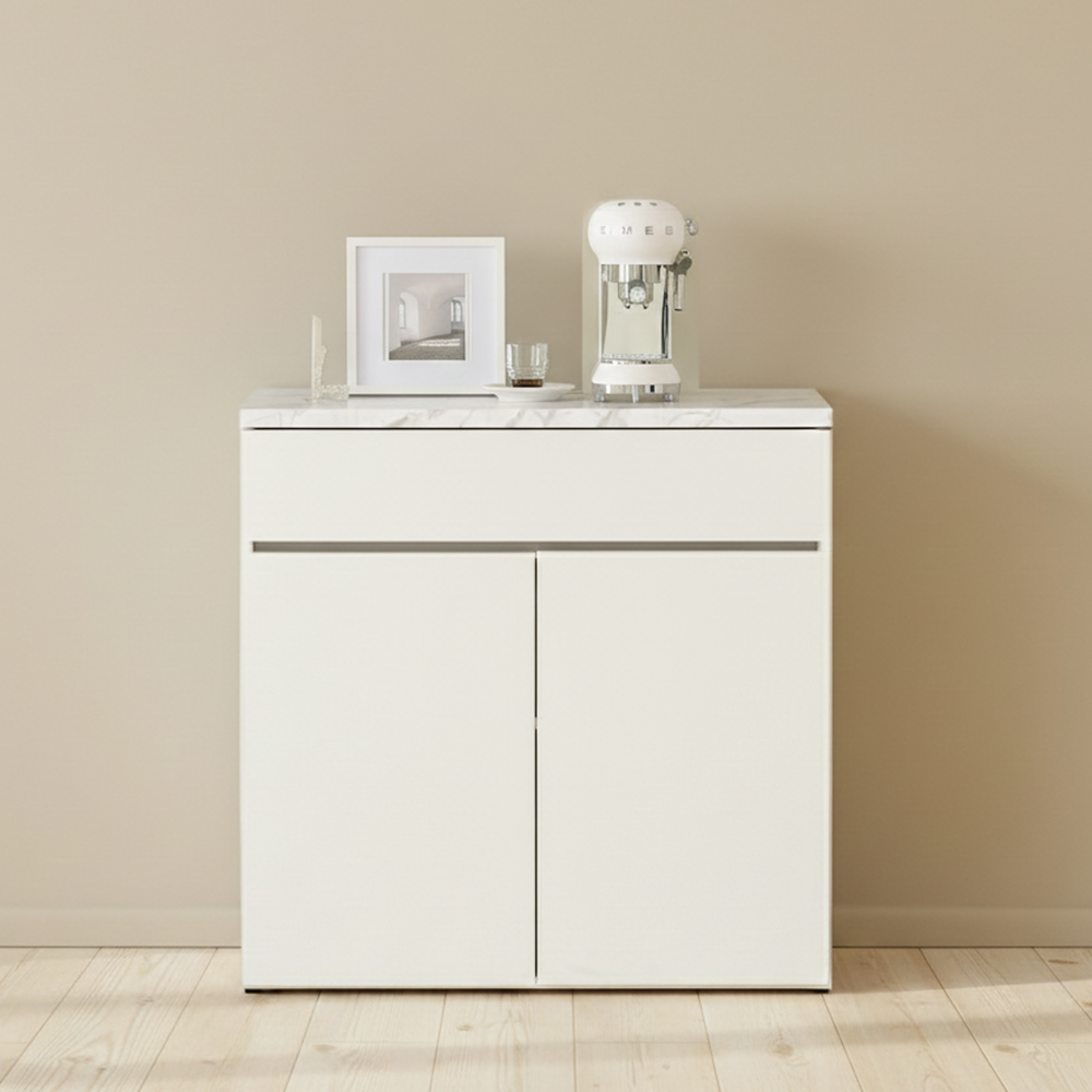 코드쿡 홈카페장 정수기다이 커피머신 선반 주방선반장 하부장