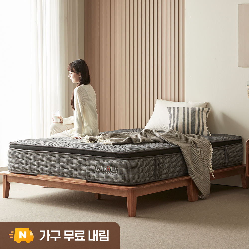 국내제작 프리미엄L 독립스프링 유로탑 라텍스 침대 매트리스 29cm, K(킹), 미디엄