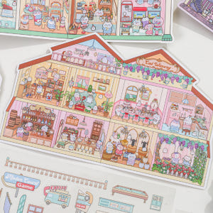 3d 퍼즐 스티커 대형 보라고성 실사용 후기 | 효과 있을까? - 상품 이미지 3