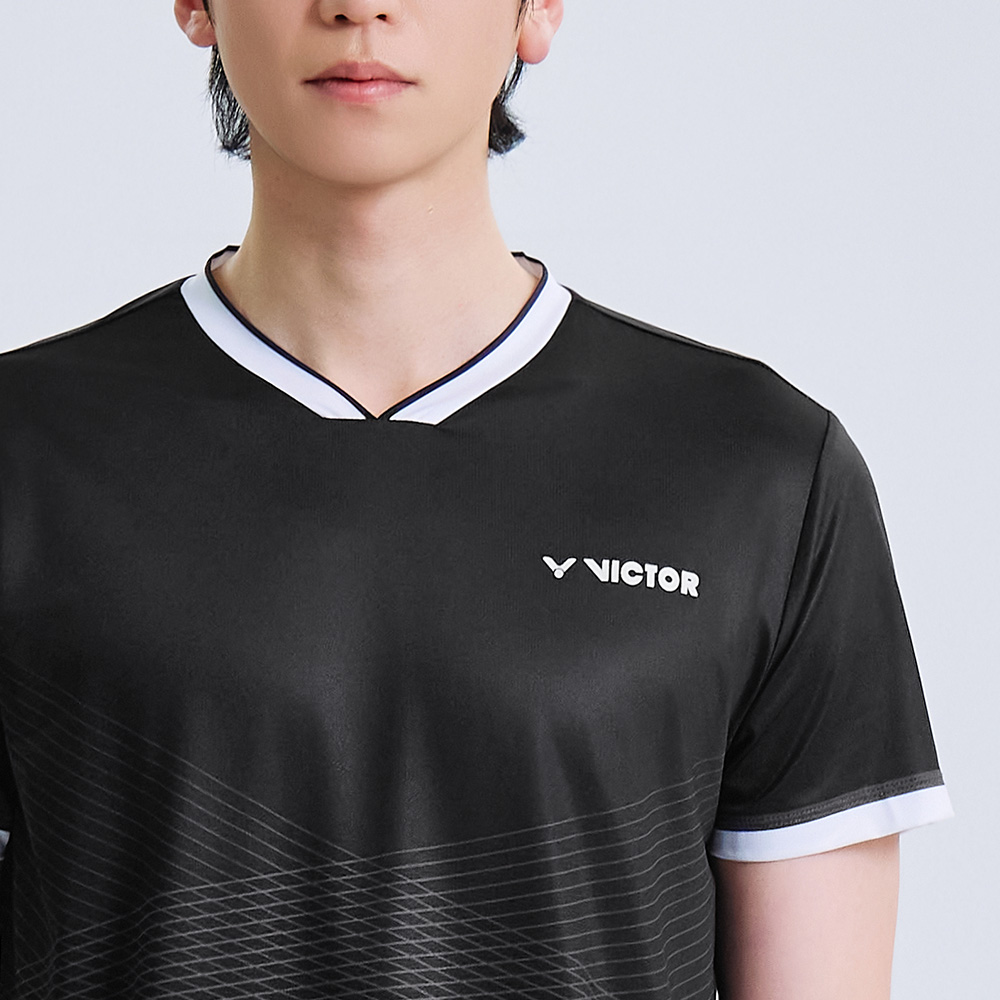 빅터 VICTOR 아울렛 남성 반팔 티셔츠 VT25AGW004M 배드민턴 탁구 스쿼시 스포츠웨어 - 상세 이미지 4