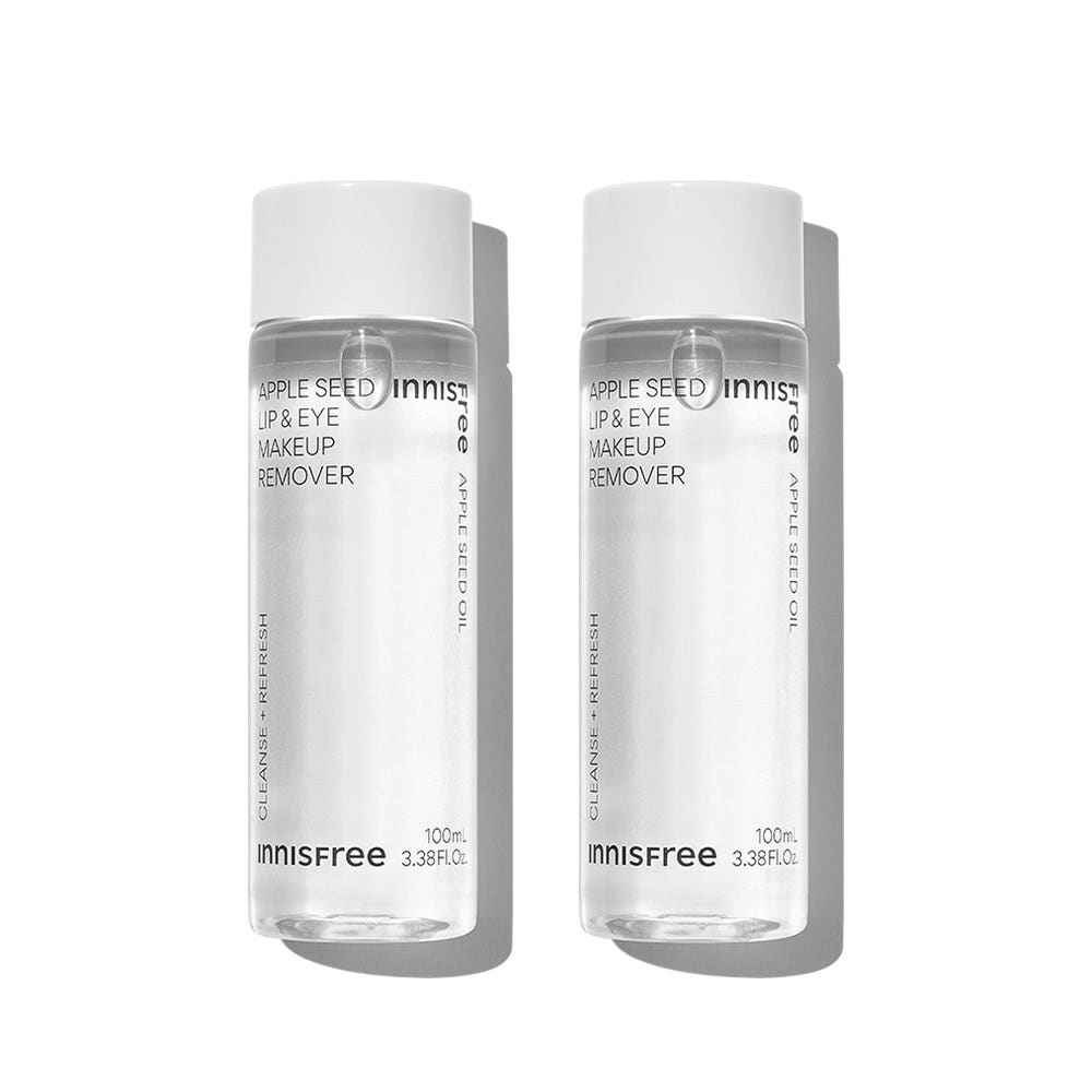 이니스프리 이니스프리 애플 씨드 립앤아이 메이크업 리무버 100mL 2개