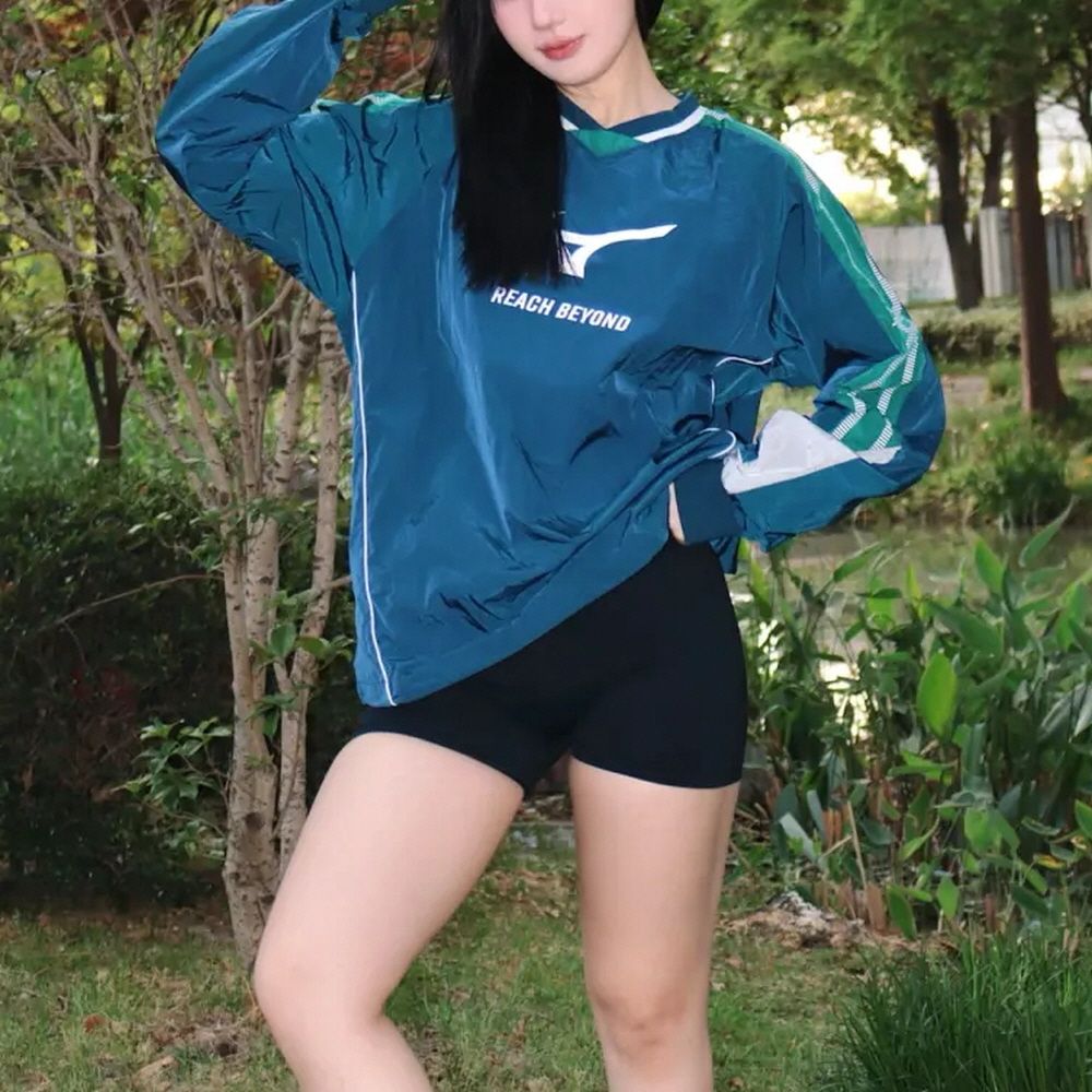 미즈노 풋볼 저지 롱슬리브 3colors 블랙 K2CE53Y309 블루 K2CE53Y326 - 상세 이미지 5