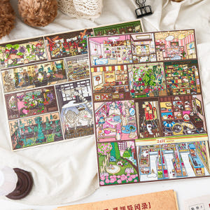 3d 퍼즐 스티커 대형 편의점건물 실사용 후기 | 효과 있을까? - 상품 이미지 3