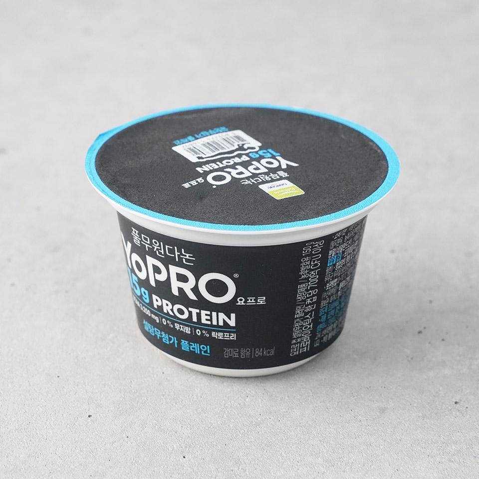 메가마트 풀무원다논 YoPRO 무설탕 플레인 요거트 150g - 상세 이미지 2