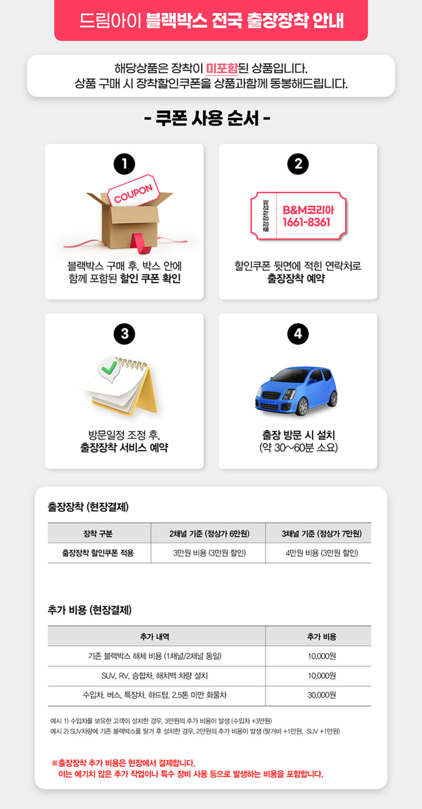지넷 ALPHA 3채널 페달 급발진 대비 차량용 블랙박스 알파3X 판매처 상세 정보 이미지 2