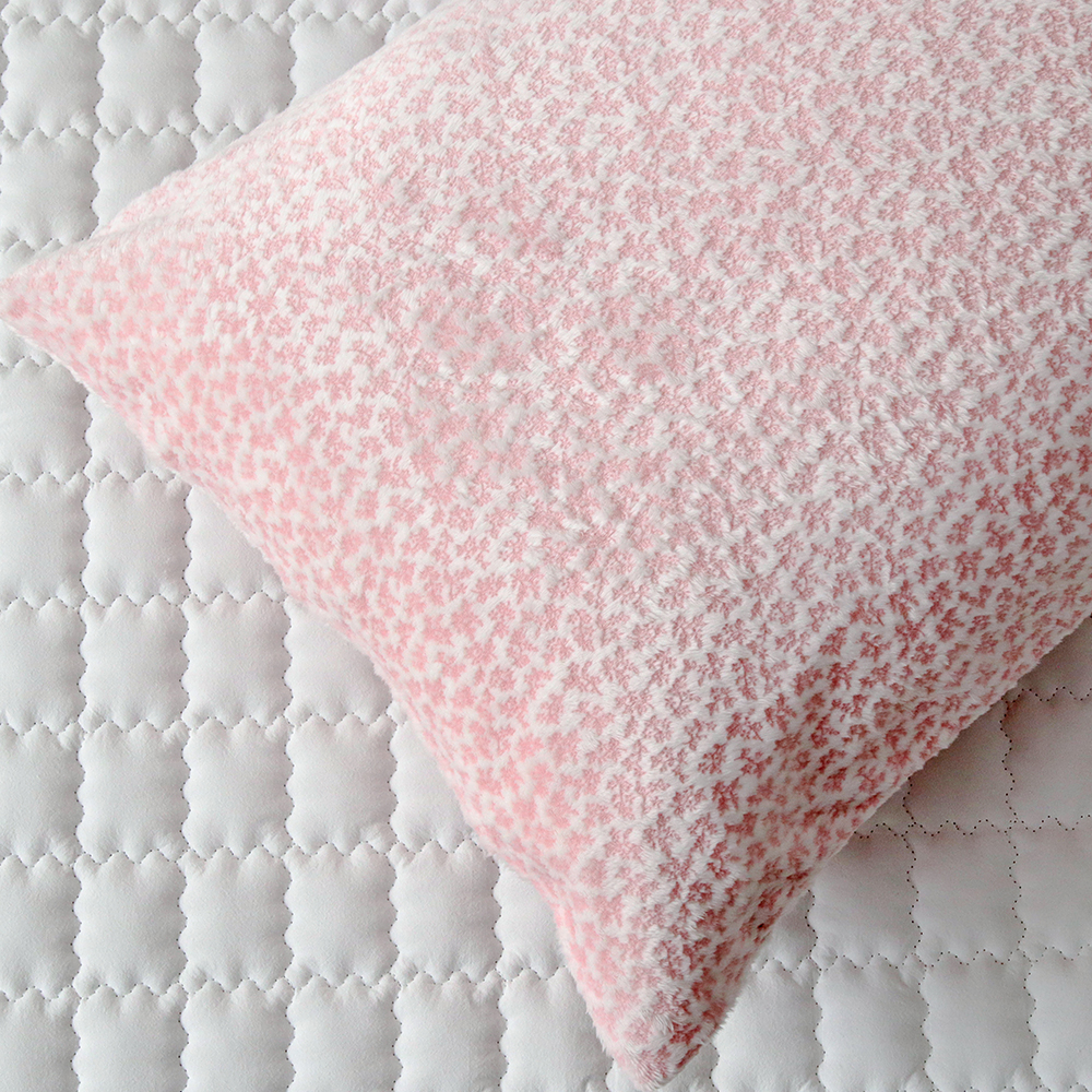눈꽃 밍크 라셀 극세사 미끄럼방지 고정밴드 따뜻한 겨울 침대패드 Q/K 170x200