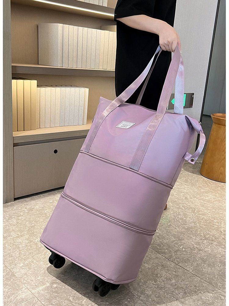 확장형 달린 경량 여행가방 가방 바퀴 여행용 대용량 탈부착 접이식 보스턴백 캐리어 휠 휠백 - 상세 이미지 4
