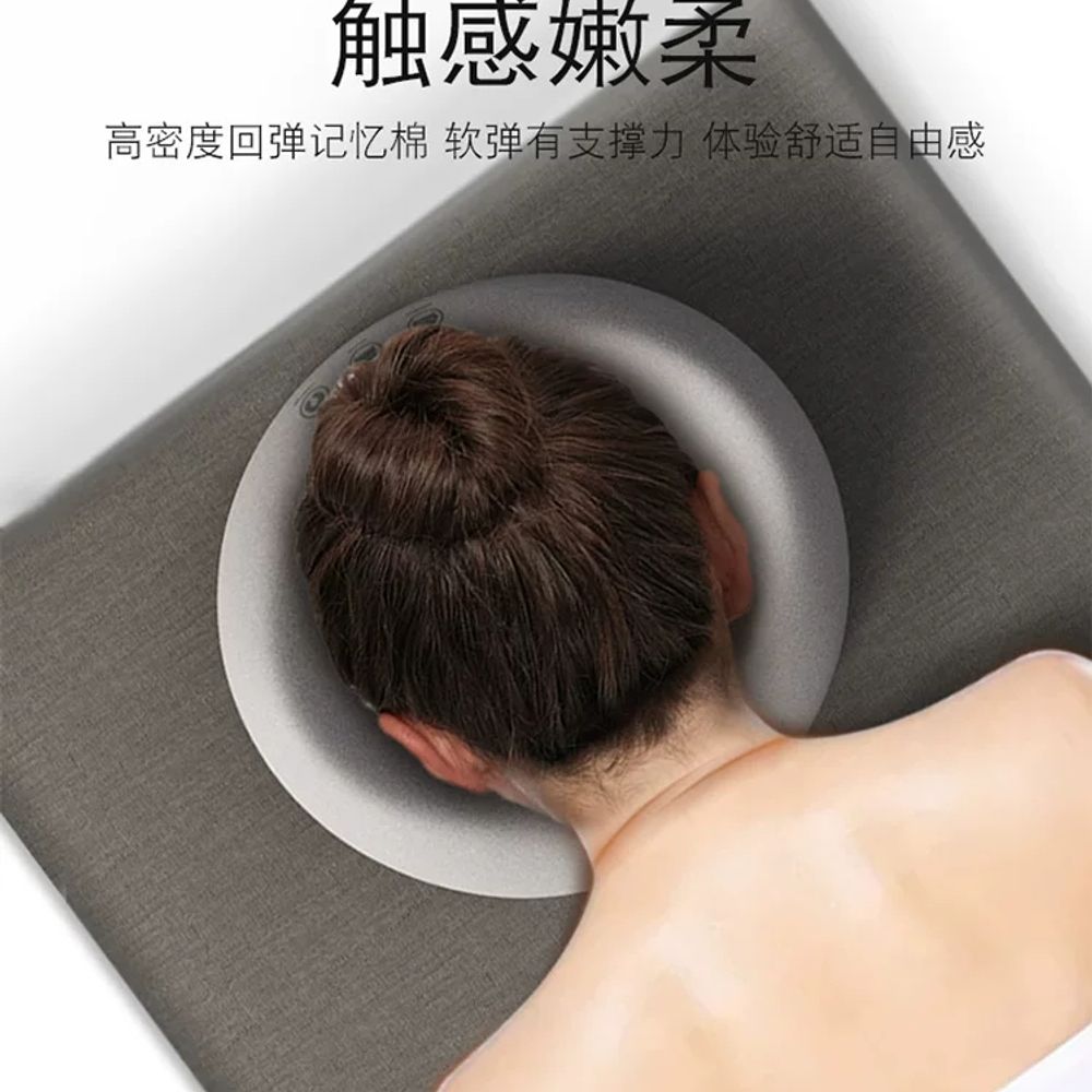 파셀몰 마사지베개 얼굴 베드 자베개 마사지베드 관리실 C타 A. 스펀지 코어스페이스 그레이 - 상세 이미지 2
