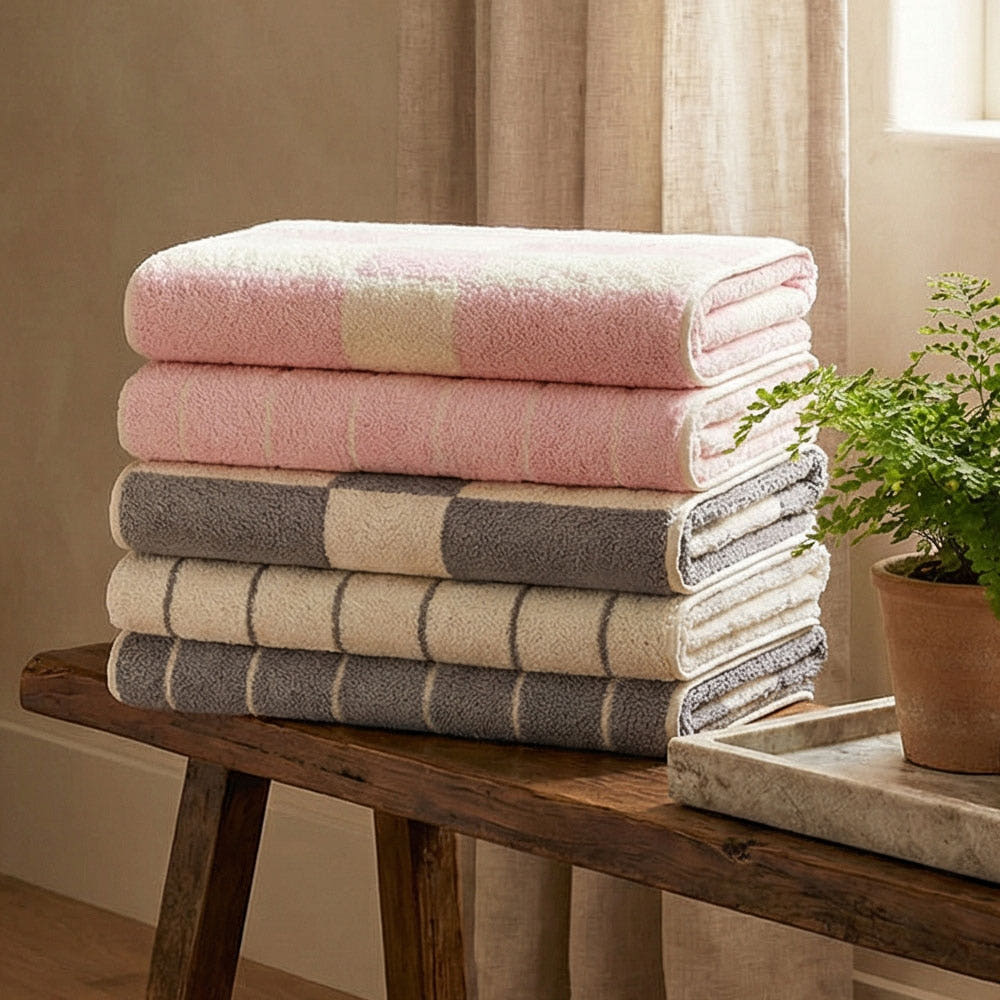 수건 인테리어 활용