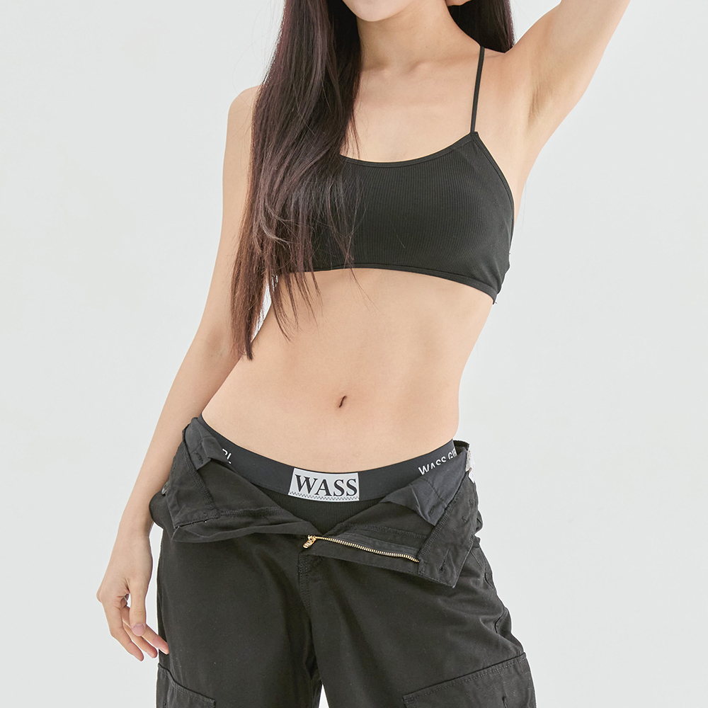 핑크앤다이아 볼륨선택 패드일체형 스트링 볼륨브라 노와이어 브라렛 스포츠 브라탑 뽕브라 - 상세 이미지 3