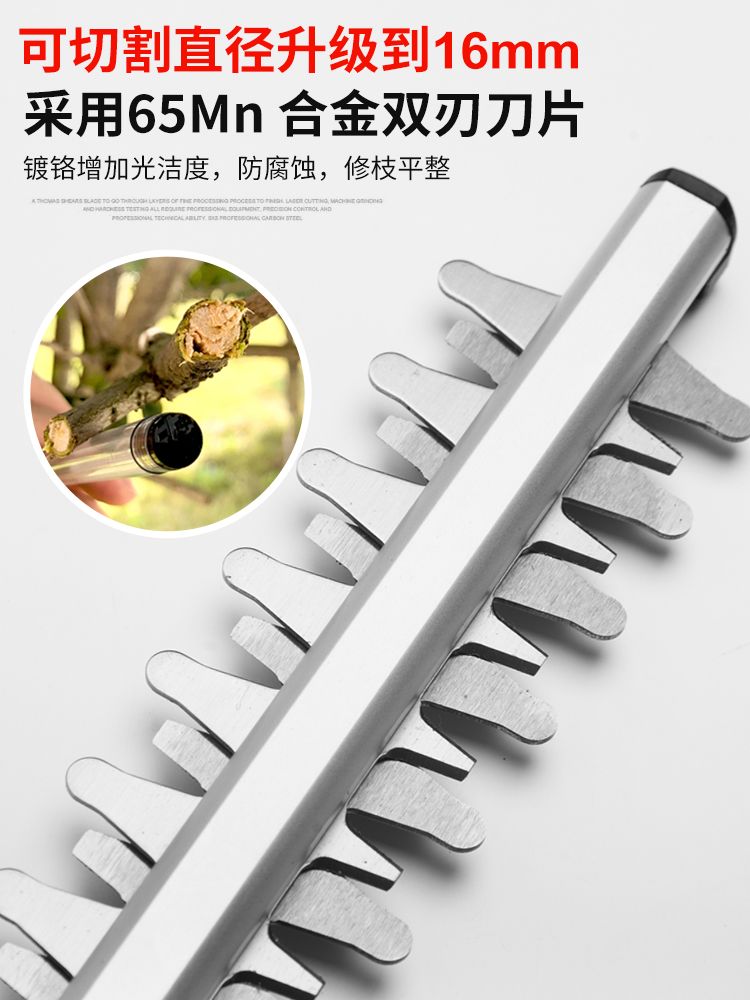 충전식 조경 전기톱 트리머 가지치기 무선 원예 초경량 전지톱 조경톱 나무 - 상세 이미지 2