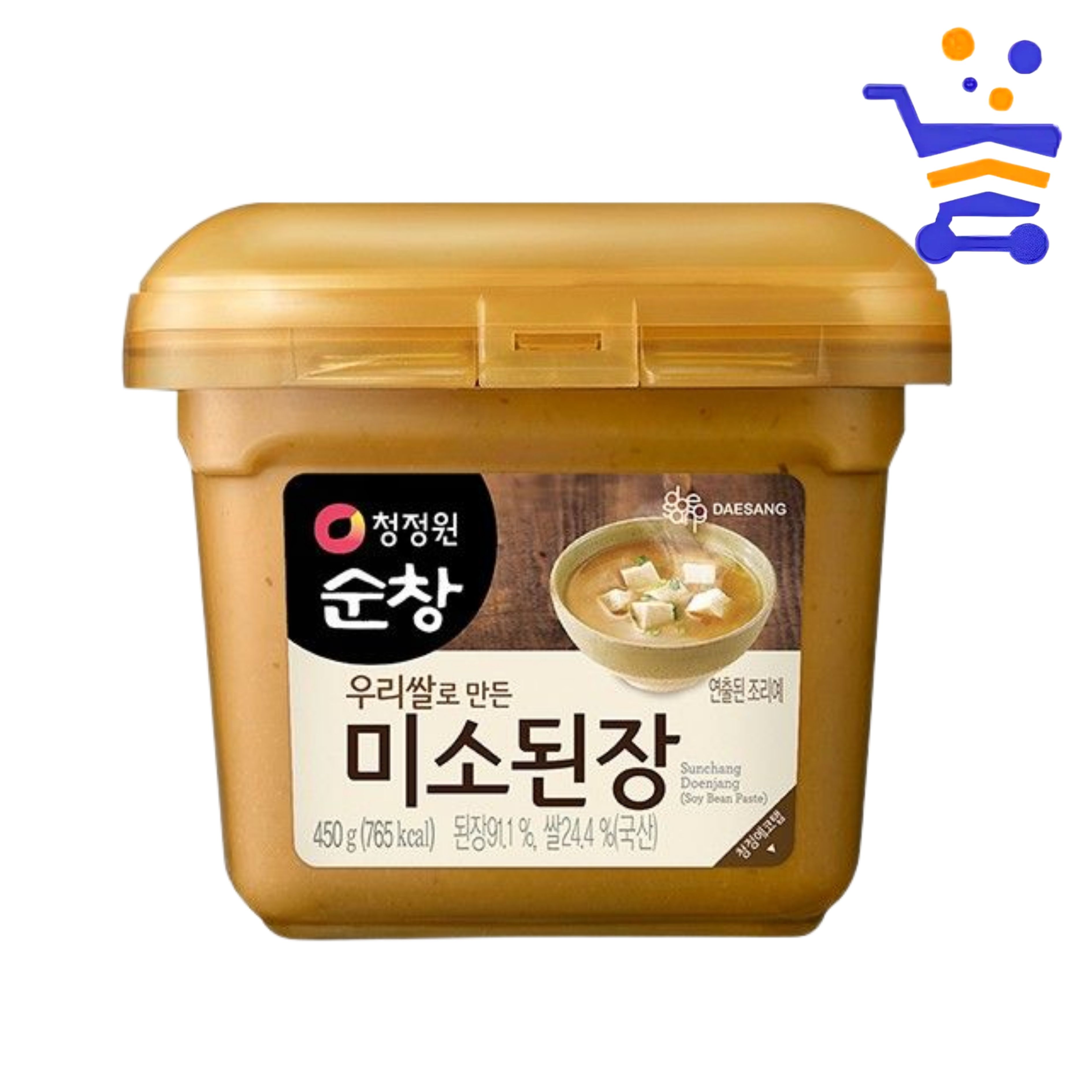 청정원 우리쌀로 만든 미소된장 450g - 상품 이미지