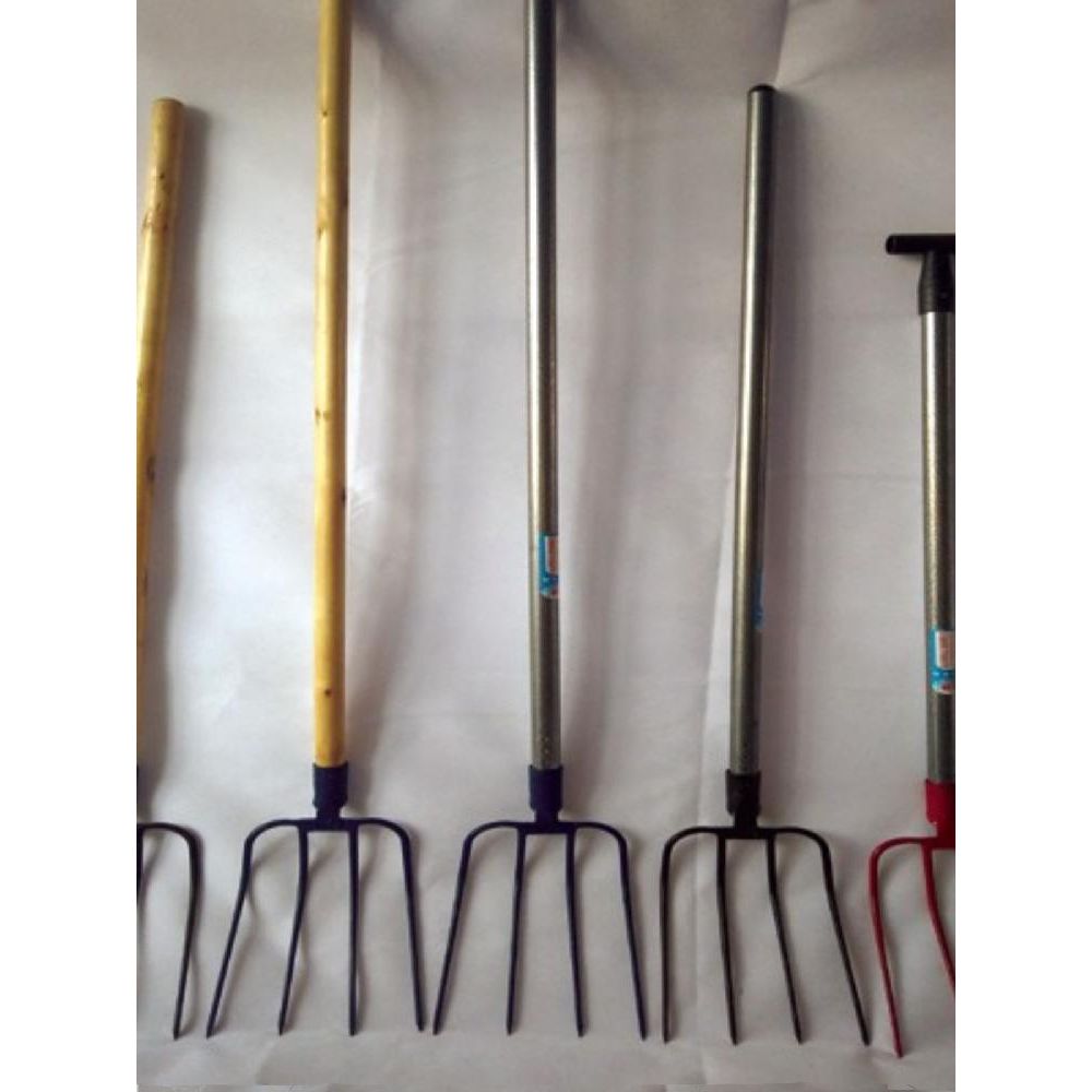 삼지창 로타리삽 고구마 도라지창 밭갈이 쟁쇠 텃밭 괭이 호미 삽 쟁기 농기구 갈퀴 쇠스랑 - 상품 이미지
