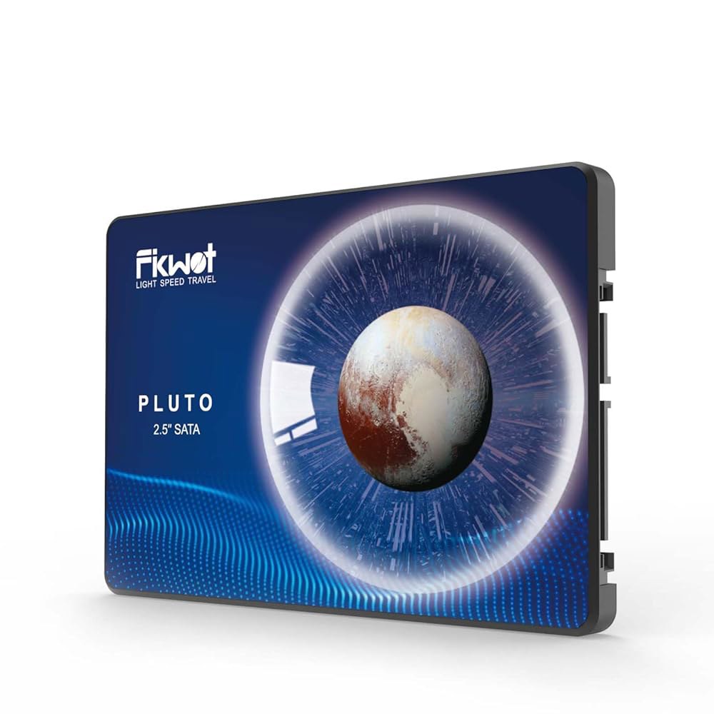 Fikwot FX815 256GB SSD, 2.5인치 SATA 내장 솔리드 스테이트 드라이브, 최대 560MB/s, 3D NAND SLC 캐시, 노트북 및 PC 데스크톱과 호환 - 상품 이미지