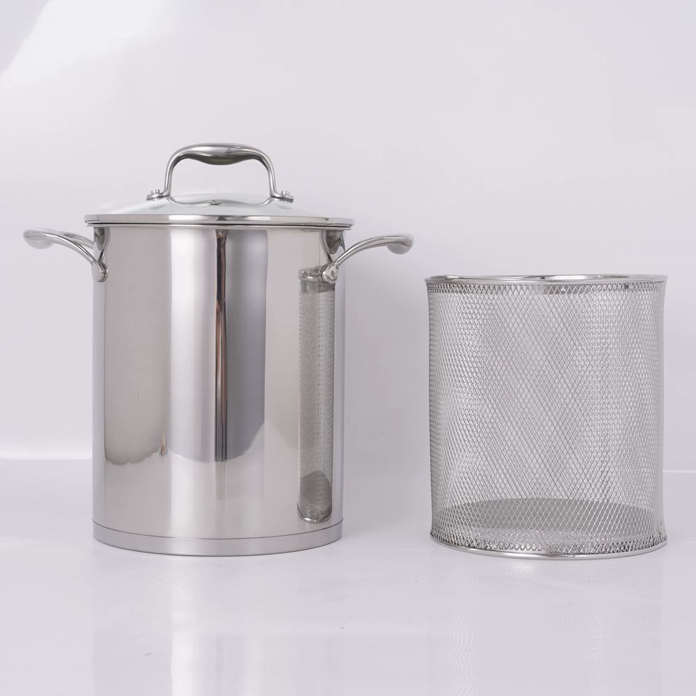 파셀몰 파스타 냄비 대형 깊은 스텐 냄비 꼬치어묵 국 A. 모래 16cm 아스파라거스 냄비 - 상세 이미지 3